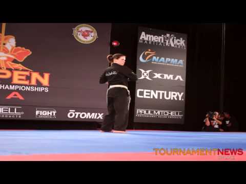 Casey Marks-Nash Women's Forms at the 2013 US Open ISKA World Championship