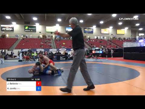 130 Kg Rr Rnd 3 Joseph Bellavia Fall Guys Vs Karl Junitz Chicago Wrestling Club