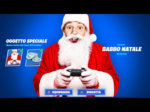MI FINGO BABBO NATALE 🎅 e FACCIO REGALI ai NEMICI! 😂 Fortnite