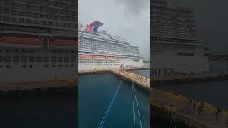 Carnival Jubilee Up Close in Costa Maya