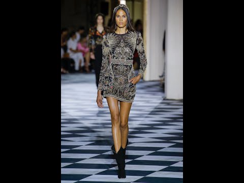 Cindy Bruna walks for Zuhair Murad