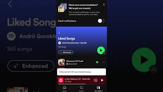How to share liked songs in Spotify mobile app?