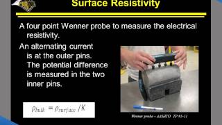 Chloride Transport Measurements for a Plain and Internally Cured Concrete Mixture