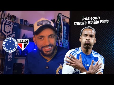 OPINIÃO PÓS-JOGO: CRUZEIRO 1x0 SÃO PAULO! “Com gol de falta do craque Matheus Pereira”