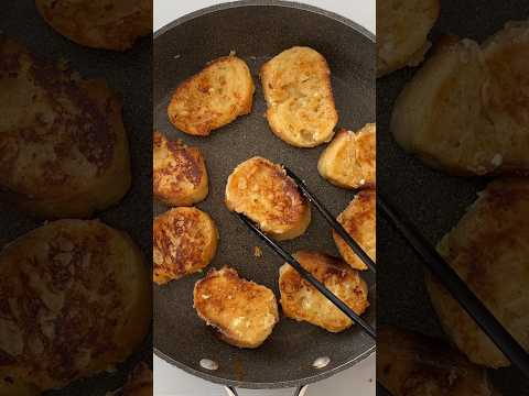 Vous allez tomber in love du pain rassis 🥖🤤 #food #tropbon #recettefacile #gouter #faitmaison