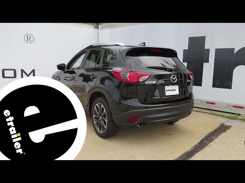 etrailer | How to Install: Curt Trailer Hitch Receiver on your 2016 Mazda CX-5
