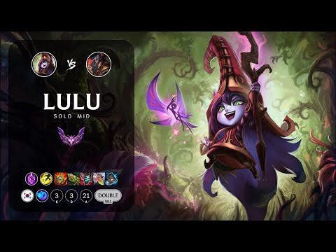 Lulu Mid vs Twisted Fate - KR Master Patch 13.24