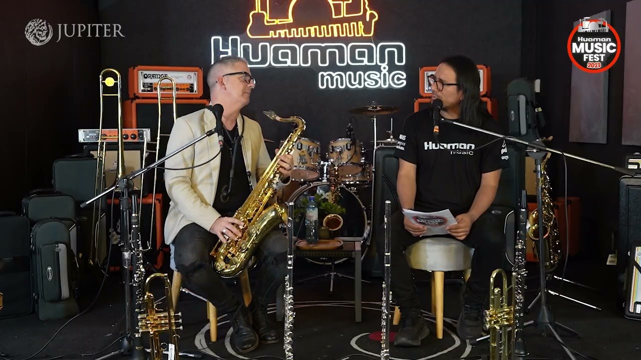 ABEL GARCIA SAXOFONISTA en el Huaman Music Fest 2023