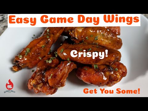 Smoked Chicken Wings | Smoked Fried Chicken Wings Recipe | Game Day Smoked Wings | Crispy Wings