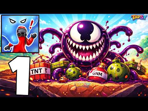 🖤Dark Blob Gameplay Walkthrough Levels 1-23 Early Shadow Journey (Android,iOS)