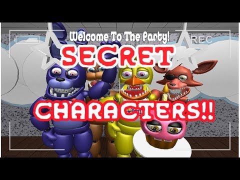 Roblox Fredbears Mega Roleplay All Secret Characters - roblox walkthrough humping the ground in by vixella game