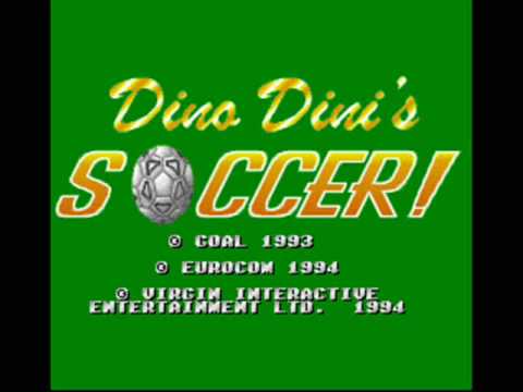 Dino Dini's Soccer Super Nintendo