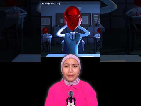 manusia berkepala balon ikut ujian