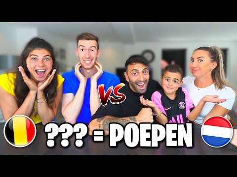 VLAAMS VS NEDERLANDS MET FAMILIE LAKAP! *RARE WOORDEN* #448