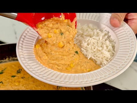 The easiest CREAMY CHICKEN recipe in the world - Makes a lot!