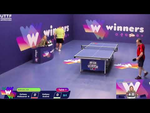 WINners CUP table 1 03.01 Zaitsev Aleksandr A - Zaitsev Andrei 12:30