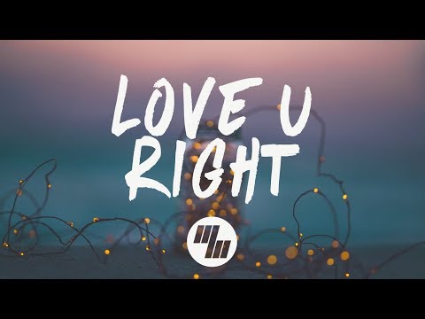 Tritonal - Love U Right (Lyrics) feat. Lourdiz