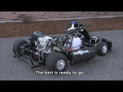 LiquidPiston X Mini Go-kart