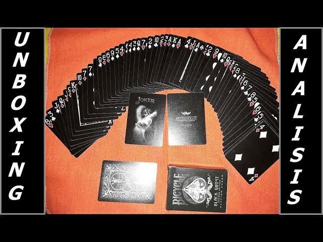 Vídeo relacionado con Bicycle Black Ghost by Ellusionist - Tarjeta Juegos - Trucos Magia y la Magia