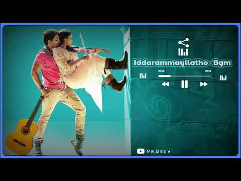 Iddarammayilatho-Bgm| Allu arjun | DSP|telugu | Ringtone