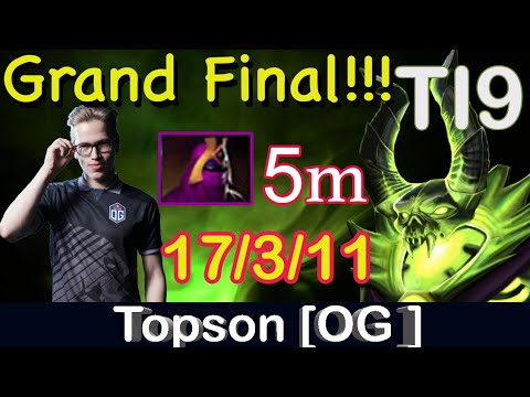 [TI9 Grand Final] Topson - Pugna MID | OG vs Team Liquid | The International 2019 Grand Final