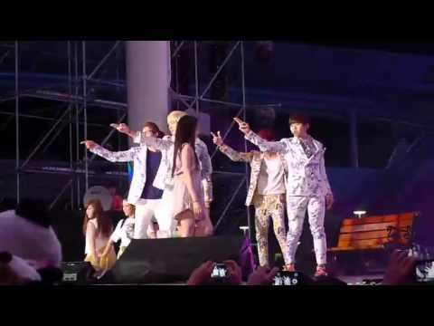 120825 The 14th Korea-China Song Festival in Yeosu Expo - B1A4 Cam