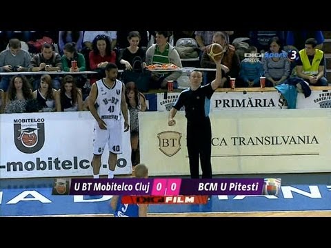 "U" BT Mobitelco Cluj vs BCM U Pitesti 01.03.2014 Full Game