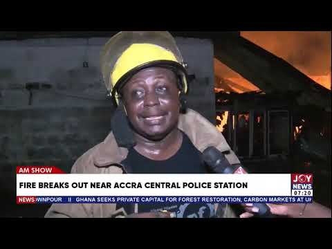 Ghana National Fire Service ends dramatic rescue operation after building collapse