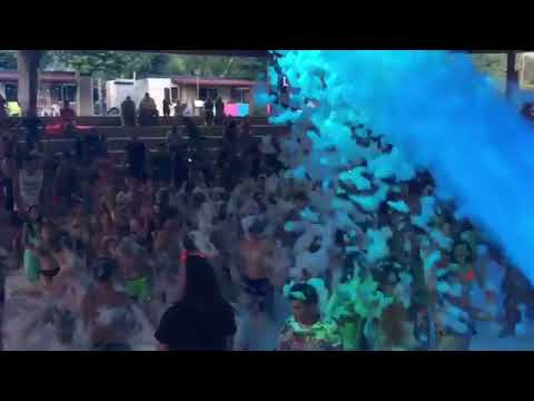 05/08/2019 foam party isolino camping village
