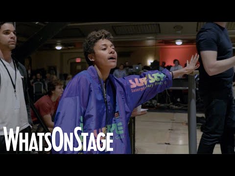 West Side Story movie | "America" sitzprobe performance with Ariana DeBose