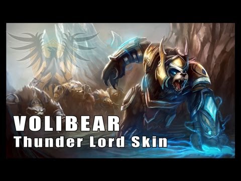 League of Legends: Thunder Lord Volibear Skin Artwork