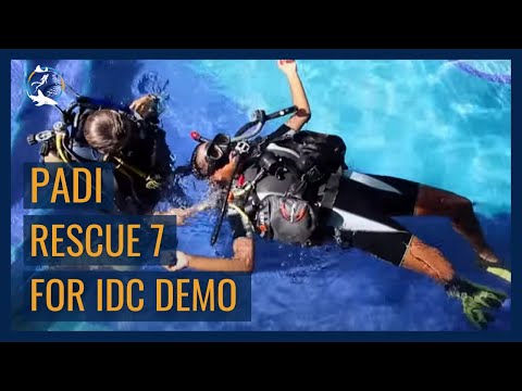 PADI IDC - Rescue Exercise 7 Demo