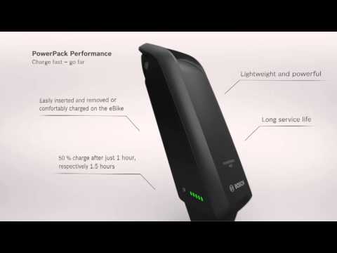 PowerPacks Active: batteries for eBikes with Bosch Performance Line