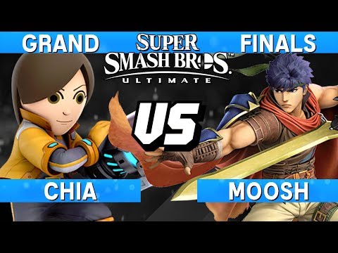 Smash Ultimate Tournament Grand Finals - Chia (Mii Gunner) vs Moosh (Ike) - S@LT 172