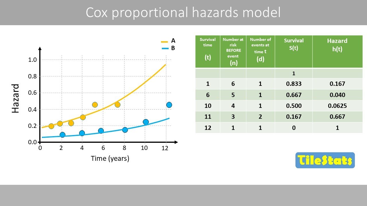 The Cox proportional hazards model explained