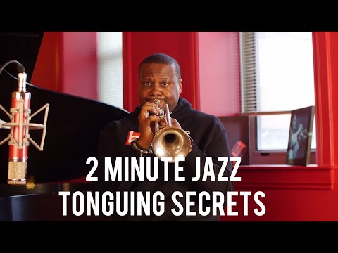 Tonguing Secrets - Sean Jones | 2 Minute Jazz