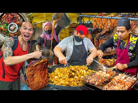 Malaysia Chinese Street Food 2024 -10$ Food Challenge in Kuala Lumpur!