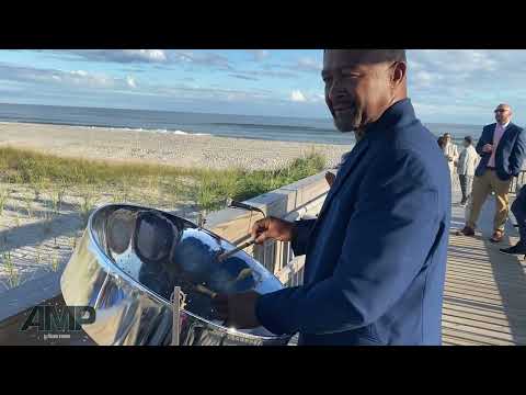 AMP DJ/BAND HYBRID | Steel Pan Cocktail Hour | Fire Island Wedding