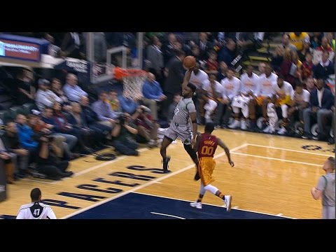 Jaylen Brown Slams on the Celtics Fast Break | 12.22.16