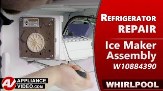 Whirlpool Refrigerator - No Ice Production - Ice Maker Assembly Repair