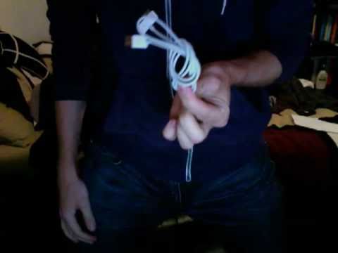Use A Simple, Loose Granny Knot To Coil USB Cables Without Kinks