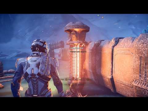 4K 60FPS Mass Effect Andromeda Pt. 10: Freeing Angara from the Kett Camp (No Commentary)