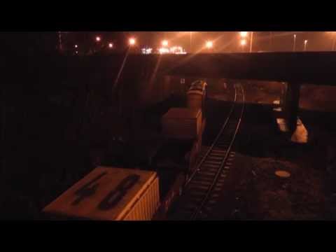 37609/20305 6c51 Sellafield - Heysham flasks / 6c52 Heysham - Kingmoor flasks, New Years Eve 2014