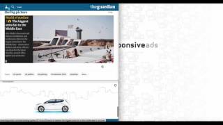 Responsive Ads Example  Nissan HPTO (Home-Page-Take-Over)