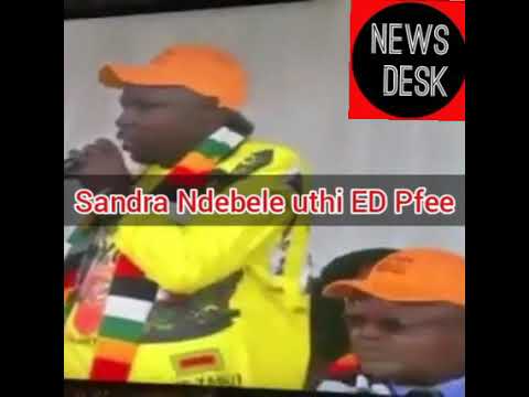 MUST WATCH!!!! Sandra Ndebele uthi ED Pfee