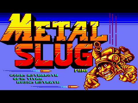 [Amstrad CPC] Metal Slug Mini - Longplay