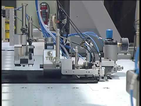 Швейный автомат автомат для пошива автомобильных ковриков video