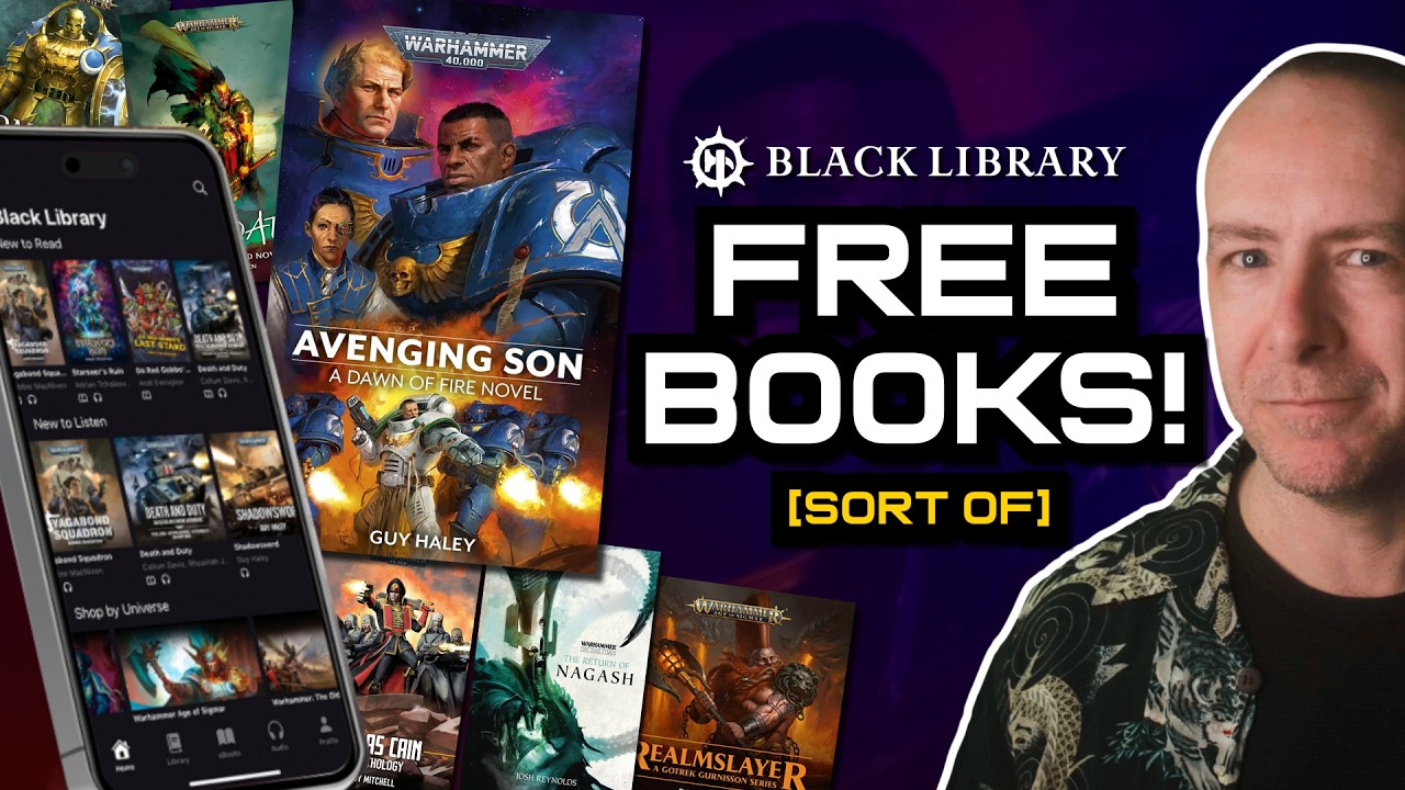 Rating the 8 FREE WARHAMMER BOOKS bundled with the new BLACK LIBRARY APP!