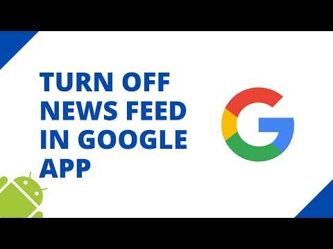 How to turn off the news feed in the Google app (step by step)