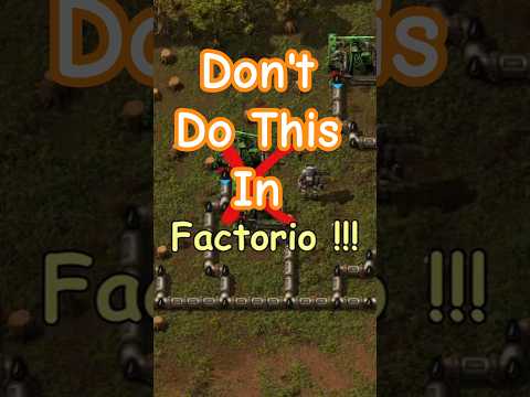 STOP Wasting OIL !!!                                                    #factorio #factoriospaceage